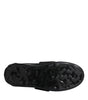 Dolce & Gabbana Black D&G AMORE Low Top Sneakers Shoes