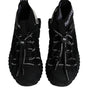 Dolce & Gabbana Black Sorrento Socks Logo Sneakers Shoes