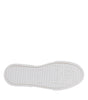 Dolce & Gabbana Blue White Canvas Logo Low Top Sneakers Shoes