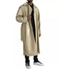 Trench-coat en cuir d'agneau beige Bottega Veneta