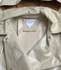 Trench-coat en cuir d'agneau beige Bottega Veneta