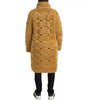 Bottega Veneta - Manteau long en laine jaune Teddy