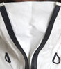 Blouson imperméable en cuir blanc pour homme Bottega Veneta