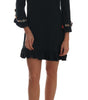 Dolce & Gabbana Crystal Green Stretch A-Line Short Dress