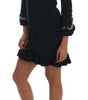 Dolce & Gabbana Crystal Green Stretch A-Line Short Dress