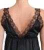 Dolce & Gabbana Lingerie Cami Black Lace Silk Stretch