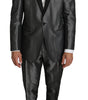 Costume Martini élégant à motifs gris Dolce &amp; Gabbana
