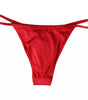 Dolce &amp; Gabbana Red Nylon Stretch Beachwear Swimwear Bottom Bikini