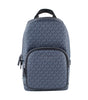 Michael Kors Cooper Medium Navy Signature PVC Sling Backpack