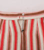 Dolce & Gabbana Multicolor Portofino Stripes Cotton Midi Skirt