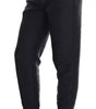 Dolce &amp; Gabbana Black Floral Brocade High Waist Pants
