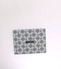 Dolce & Gabbana White Blue Silk Bowtie Leather Belt Gift Box Set