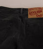 Dolce &amp; Gabbana Black Slim Fit Cotton Jeans D&amp;G Pants