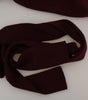 Dolce & Gabbana Bordeaux Cashmere Crown Cardigan Sweater