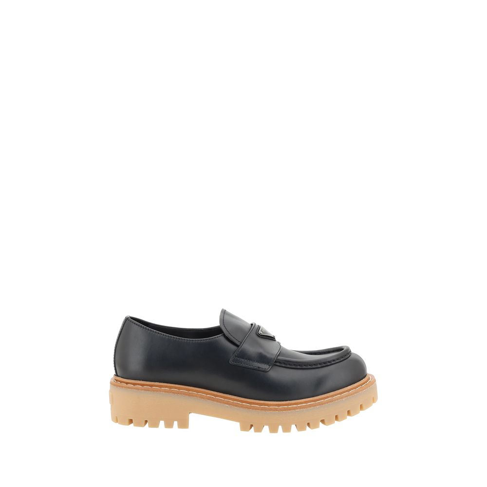 Mocassins en cuir Prada