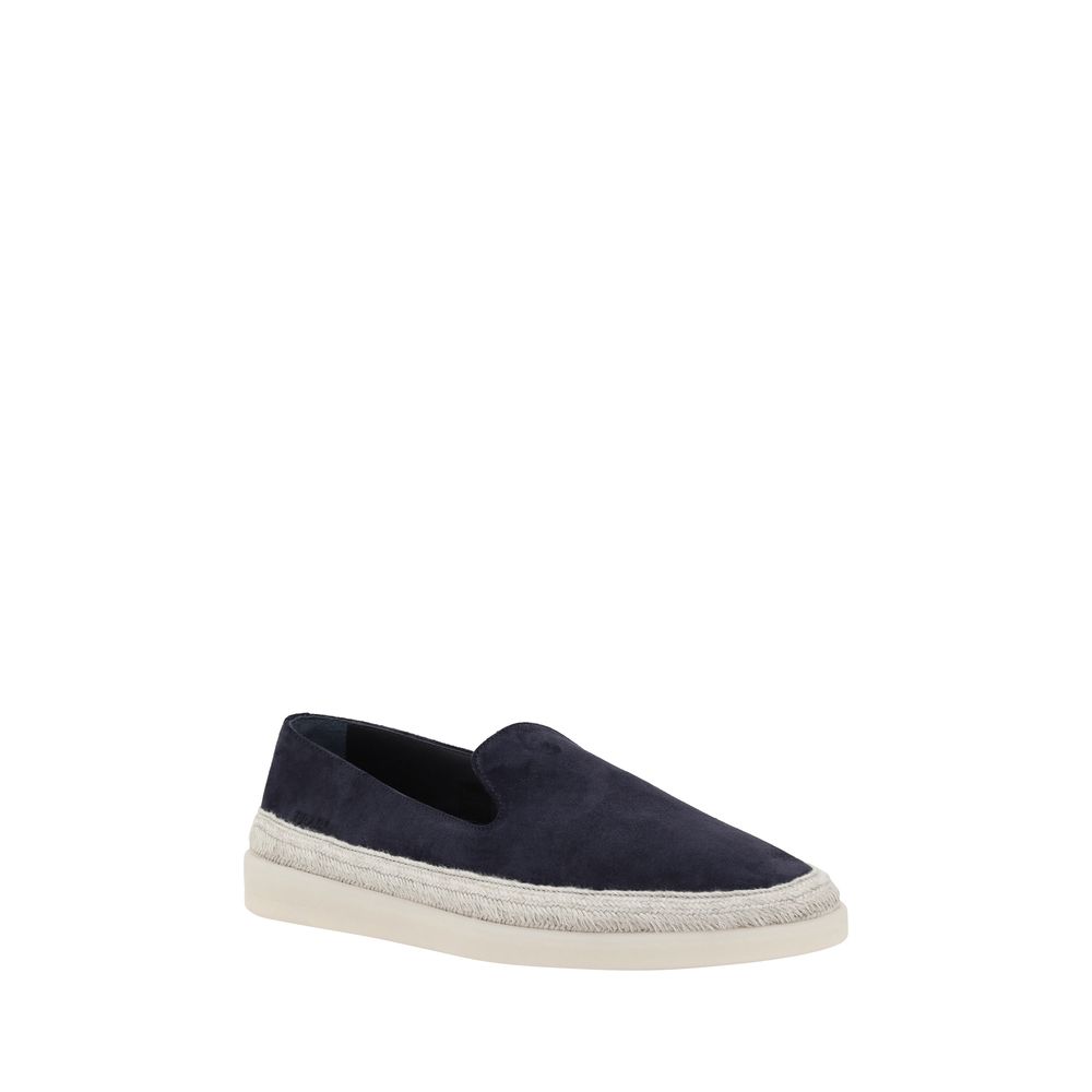 Mocassins en daim Prada