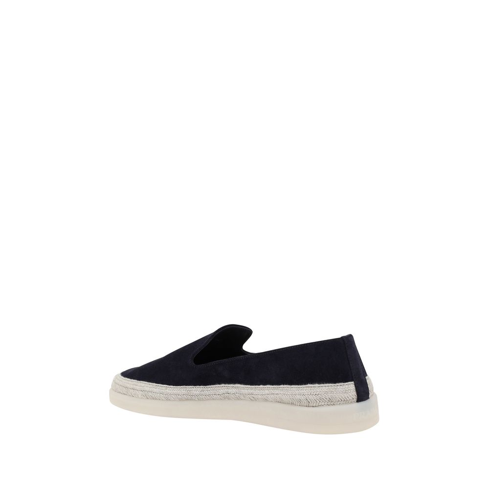 Mocassins en daim Prada