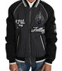 Dolce & Gabbana Black DD58 SG62 Sequined Beaded Jacket