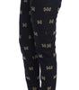 Dolce & Gabbana Elegant Embroidered Slim Fit Denim Jeans
