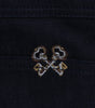 Dolce & Gabbana Elegant Embroidered Slim Fit Denim Jeans