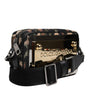 Dolce &amp; Gabbana Multicolor Leopard Jacquard DG Logo Crossbody Bag