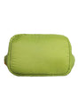 Sac fourre-tout à bandoulière en nylon vert rembourré avec plaque logo Dolce &amp; Gabbana