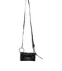 Dolce &amp; Gabbana Black Fabric Logo Two Way Clutch Crossbody Bag