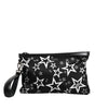 Dolce & Gabbana Black White Stars Pattern Clutch Pouch Bag