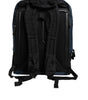 Dolce & Gabbana Black Nylon DG Logo School Backpack Bag