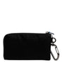 Pochette porte-clés Dolce & Gabbana en nylon noir avec logo