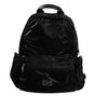 Dolce & Gabbana Black Nylon Logo Plaque Travel School Backpack Bag