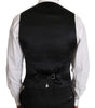 Dolce & Gabbana Gray Wool Double Breasted Waistcoat Vest