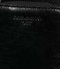Portefeuille Dolce &amp; Gabbana en cuir noir avec logo et fermeture éclair