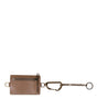 Dolce & Gabbana Brown Exotic Leather Card Holder DG Logo Plaque Wallet