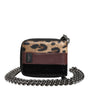 Dolce &amp; Gabbana Multicolor Leopard Leather DG Bifold Card Holder Wallet