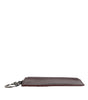 Dolce & Gabbana Brown Calfskin Leather DG Logo Card Holder Wallet