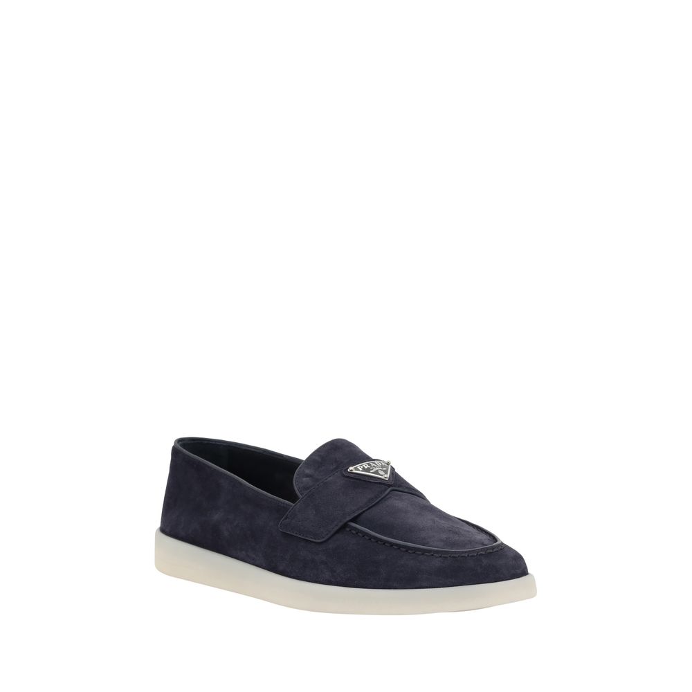 Mocassins en daim Prada