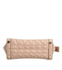 Michael Kors Peach Quilted Leather Logo Crossbody VIVIANNE Messenger Bag