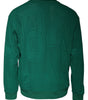 Dolce & Gabbana Green Logo Nylon Crew Neck Pullover Sweater