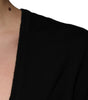 Dolce & Gabbana Black Wool Round Neck Pullover Sweater