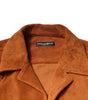 Dolce & Gabbana Hazel Cotton Velvet Button Down Collared Shirt