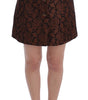 Dolce &amp; Gabbana Elegant Brocade Bubble Skirt