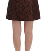 Dolce &amp; Gabbana Elegant Brocade Bubble Skirt