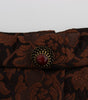 Dolce &amp; Gabbana Elegant Brocade Bubble Skirt