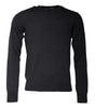 Dolce & Gabbana Dark Gray DG Logo Crew Neck Pullover Sweater