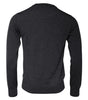 Dolce & Gabbana Dark Gray DG Logo Crew Neck Pullover Sweater