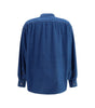 Valentino Ruffle denim Shirts