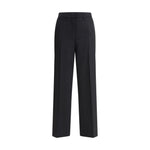 Pantalon tailleur rayé Miu Miu