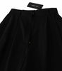 Dolce &amp; Gabbana Black Wool High Waist Pleat Front Cropped Pants