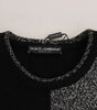 Dolce & Gabbana Multicolor KING Knight Monkey Knitted Cashmere Wool Sweater